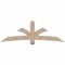 Ekena Millwork Davenport Smooth Timber Gable Bracket, Douglas Fir, 84"W x 28"H x 5 1/2"D x 5 1/2"F, 8/12 Pitch GBW084X28X0606DAV00SDF - alternate 1